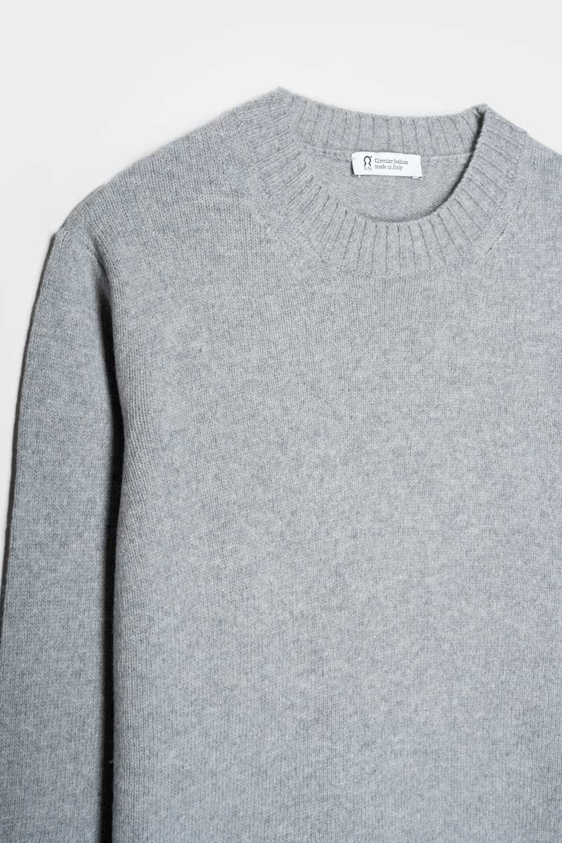 Grigio | Maglia Uomo Lana Rigenerata Ferruccio