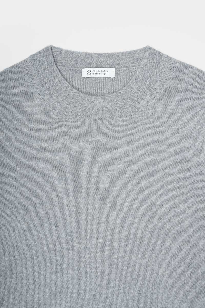 Grigio | Maglia Uomo Lana Rigenerata Ferruccio