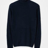 Maglione Collo Alto Cashmere Leggero Uomo - Rifò Lab Moda circolare made in Italy 