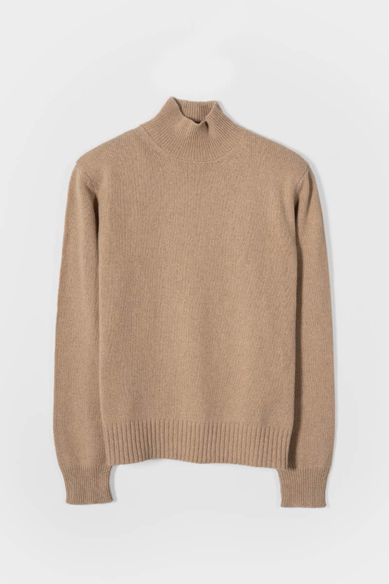 Maglia Collo Alto Donna Cashmere Rigenerato Ada - Rifò Lab Moda circolare made in Italy