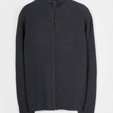 Cardigan Cotone Uomo - cardigan con zip uomo cotone rigenerato - Moda Circolare made in Italy Rifò