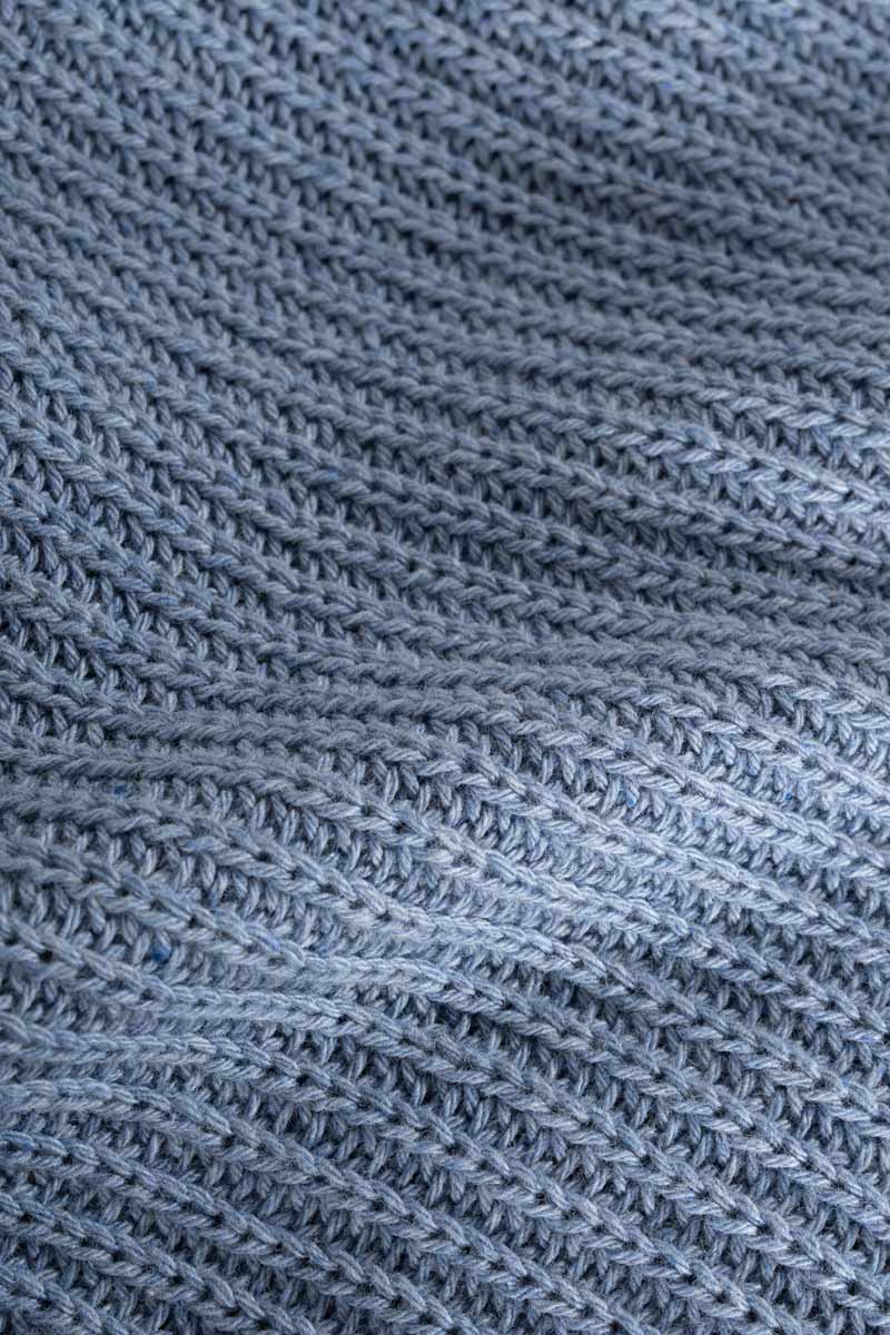 Cardigan Cotone Uomo - cardigan con zip uomo cotone rigenerato - Moda Circolare made in Italy Rifò