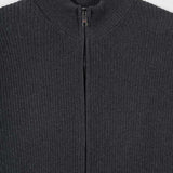 Cardigan Cotone Uomo - cardigan con zip uomo cotone rigenerato - Moda Circolare made in Italy Rifò