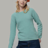 Verde Menta | Maglia cashmere rigenerato