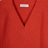 Maglia Scollo a V Donna Lana Manon - Rifò Lab Moda circolare made in Italy