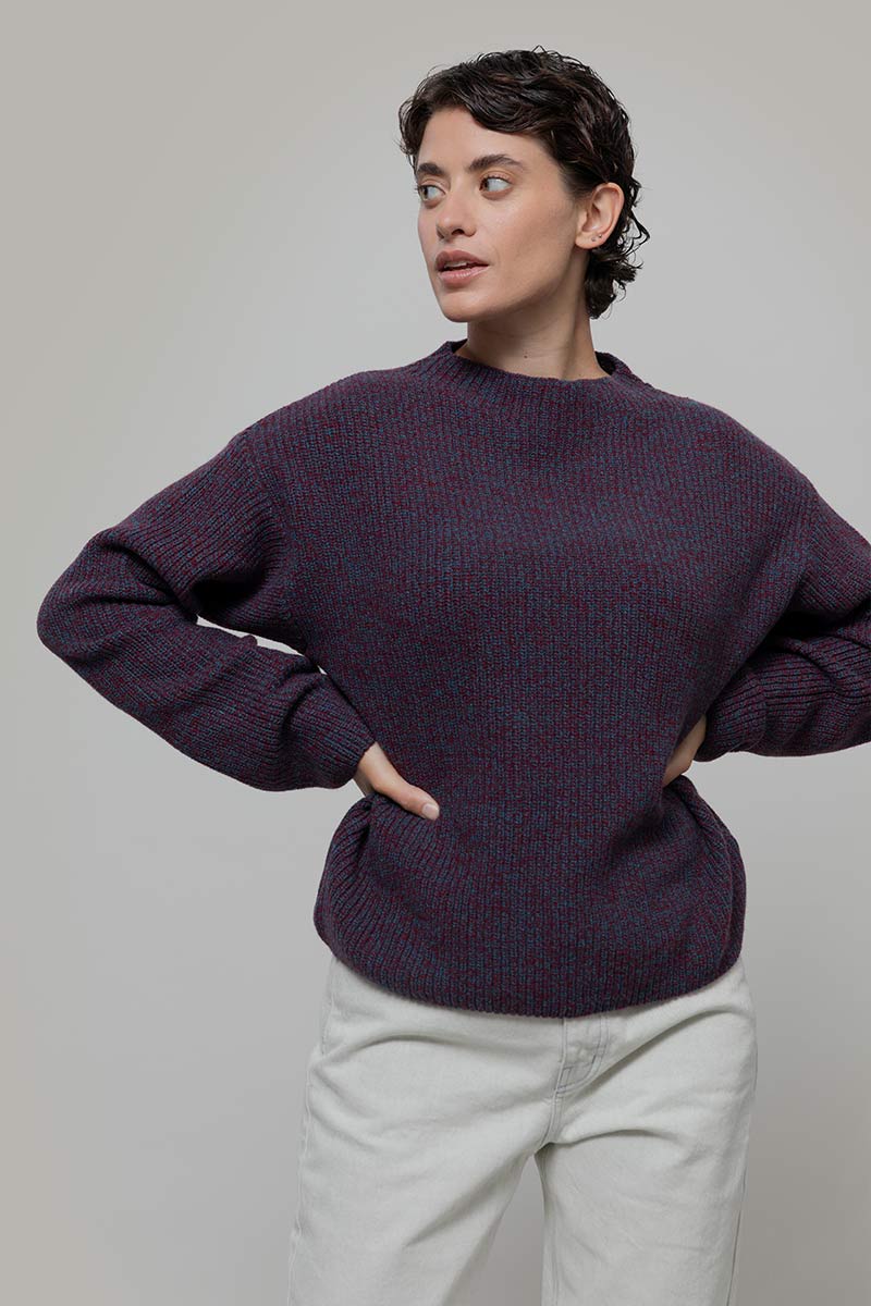 Maglia Donna Cashmere Rigenerato Melissa - Rifò Lab Moda circolare made in Italy