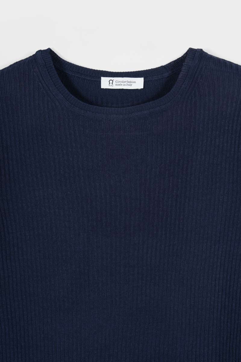 Maglia Girocollo Donna Viscosa Mireia - Rifò Lab Moda circolare made in Italy