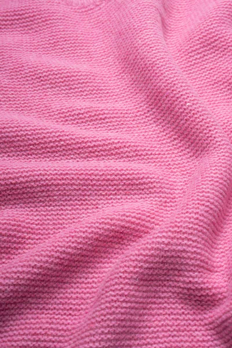 Maglia Donna Cashmere rigenerato Giulietta Rosa Confetto