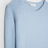 Maglia Donna Cashmere Rigenerato Giulietta Azzurro