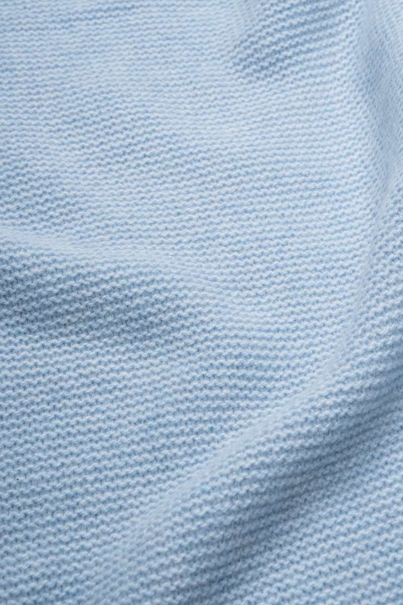 Maglia Donna Cashmere Rigenerato Giulietta Azzurro