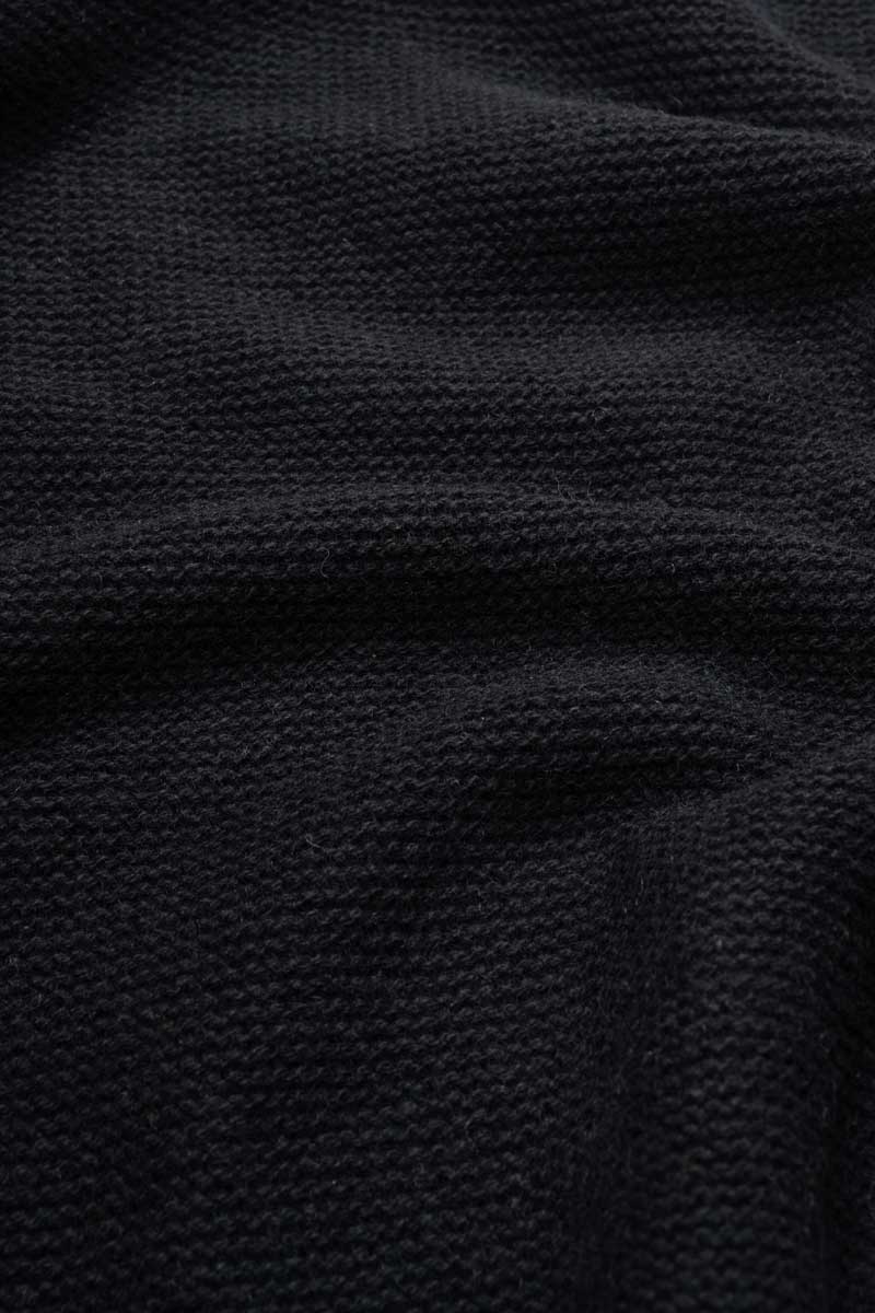 Nero Ardesia | Maglia cashmere rigenerato