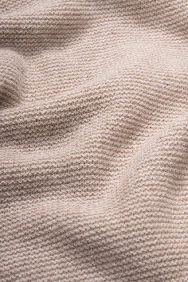 Beige Sabbia | Maglia cashmere rigenerato