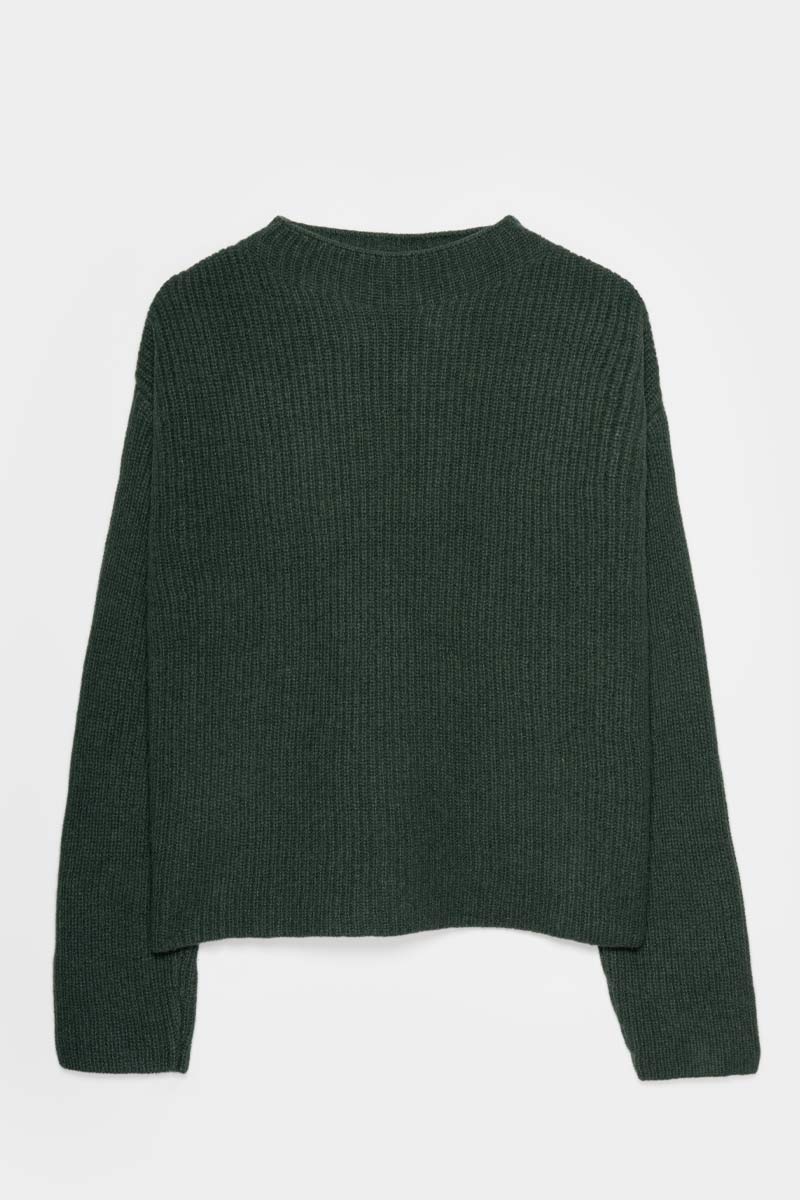 Maglia Donna Cashmere Rigenerato Melissa Verde