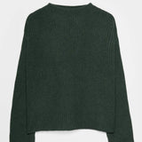 Maglia Donna Cashmere Rigenerato Melissa Verde