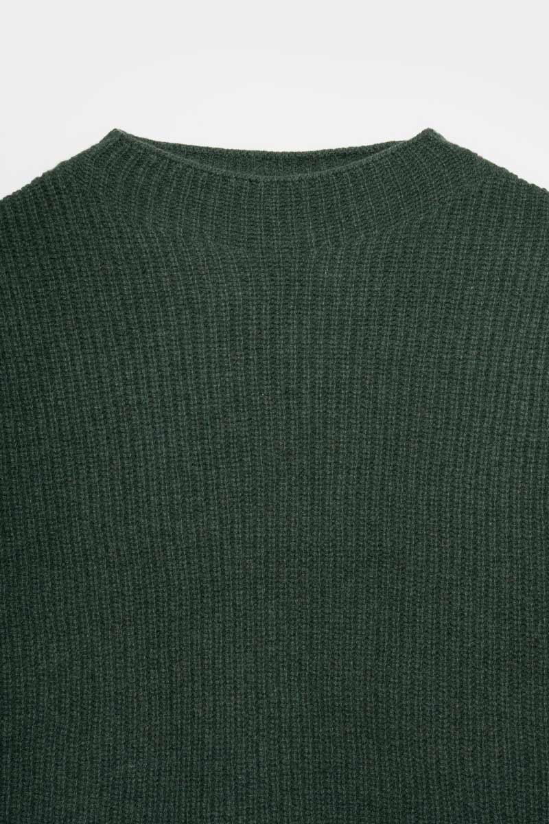 Maglia Donna Cashmere Rigenerato Melissa Verde