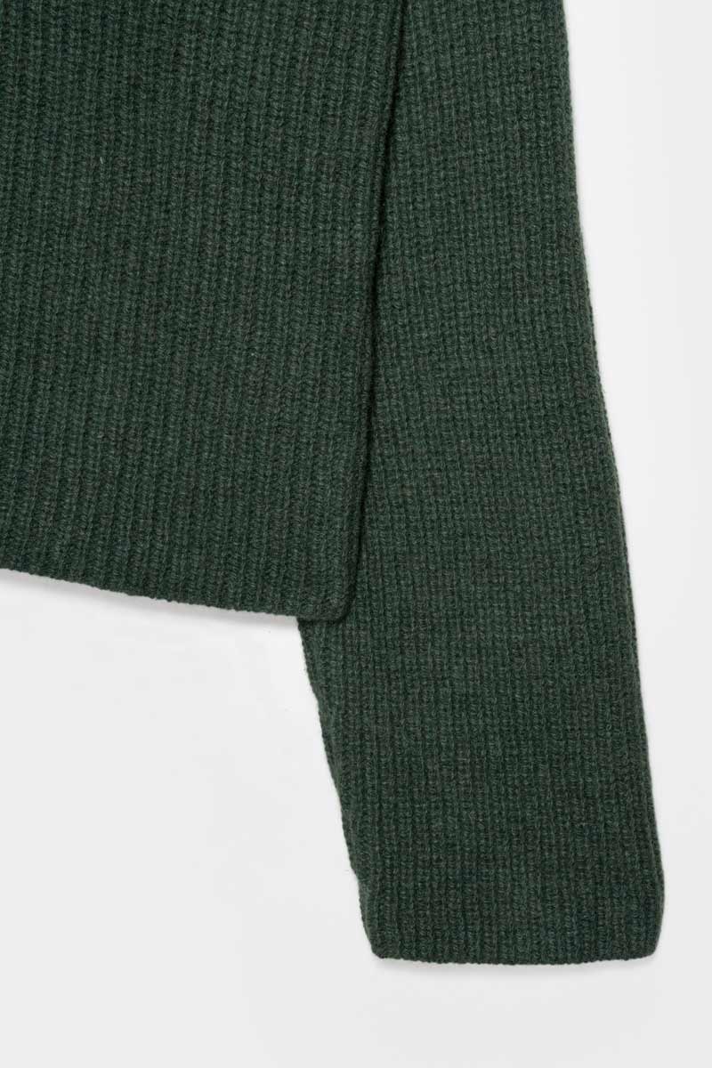 Maglia Donna Cashmere Rigenerato Melissa Verde