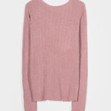 Maglia Seta Donna Nausicaa - Maglia scollo a barca con fiocco donna seta rigenerata - Rifò moda circolare made in Italy