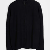 Cardigan con Zip Uomo Lana Rigenerata Vito - Rifò Lab Moda circolare made in Italy