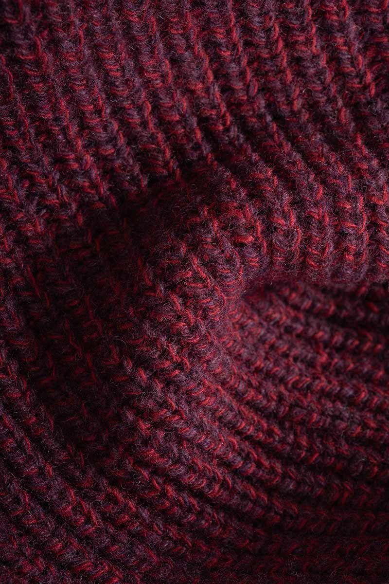 Cardigan con Zip Uomo Lana Rigenerata Vito - Rifò Lab Moda circolare made in Italy