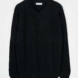 Maglia Scollo a V Uomo Cashmere Costante - Rifò Lab Moda circolare made in Italy