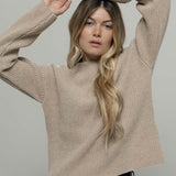 Maglia Donna Cashmere Rigenerato Melissa Beige