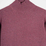 Maglia Collo Alto Cashmere Donna Ada - Rifò moda circolare made in Italy
Rosso Marsala