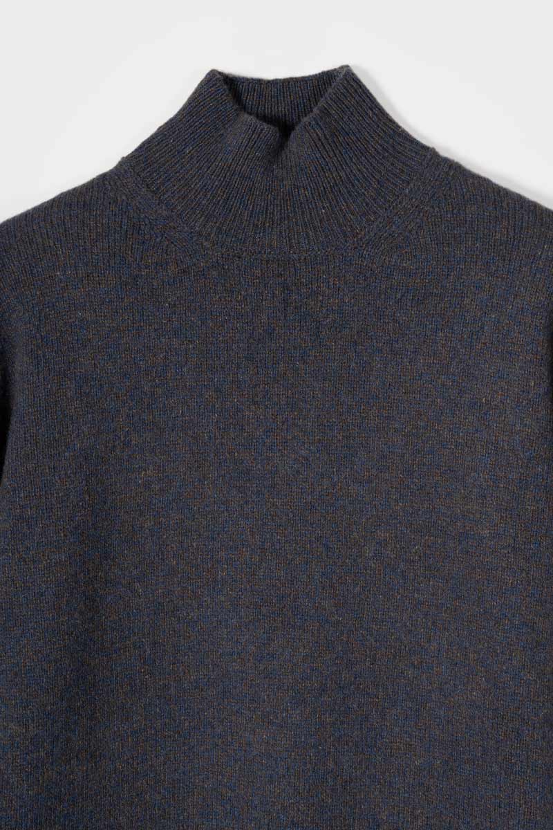 Maglia Collo Alto Cashmere Donna Ada - Rifò moda circolare made in Italy
Blu Violetto
