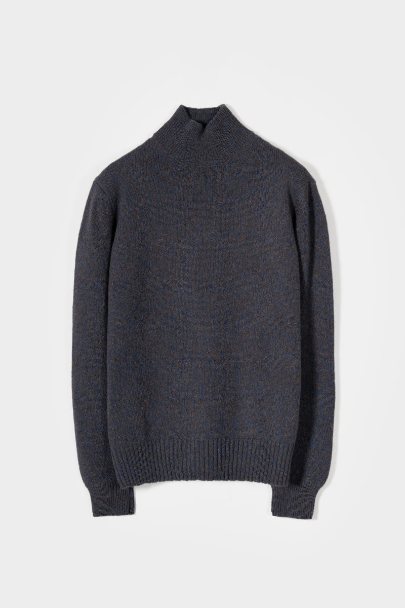 Maglia Collo Alto Cashmere Donna Ada - Rifò moda circolare made in Italy
Blu Violetto