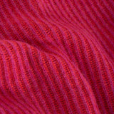 Maglione Cashmere Donna Cropped Emilia  - Rifò Lab Moda circolare made in Italy
Rosa-Rosso