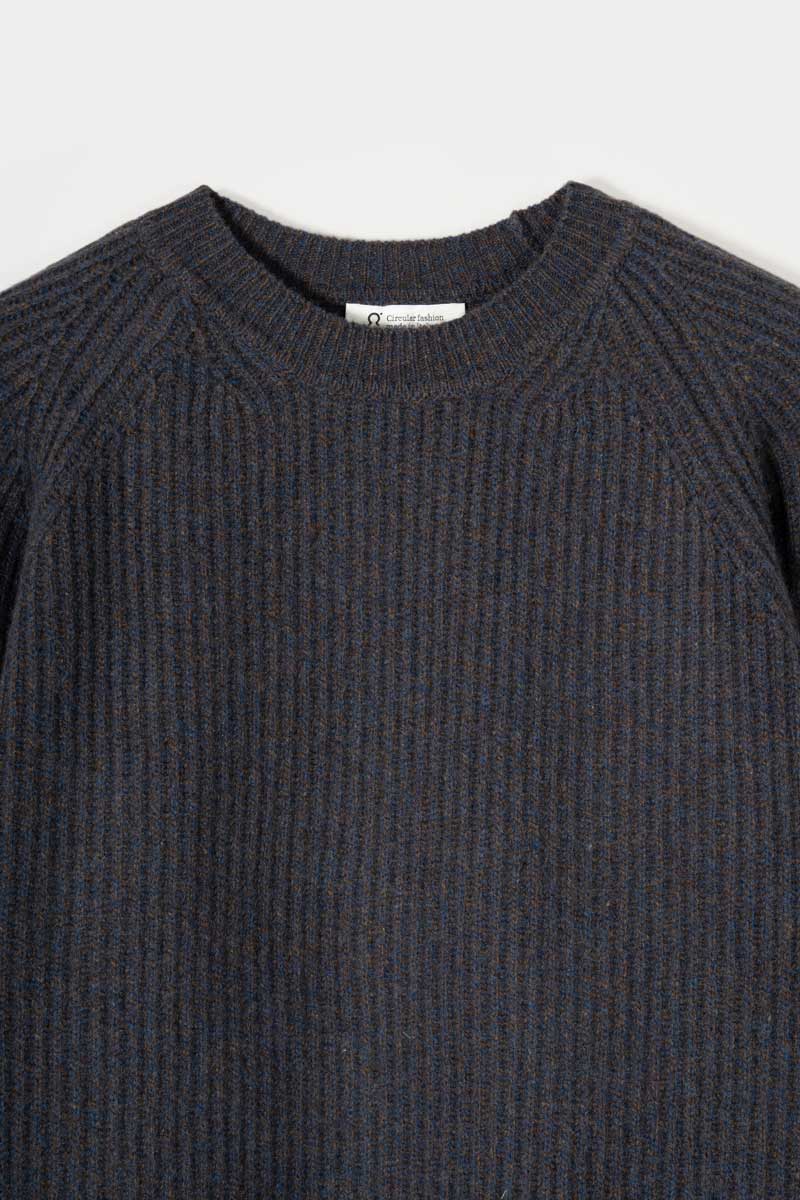 Maglione Girocollo Uomo Cashmere Sante - Rifò Lab Moda circolare made in Italy
Blu Violato