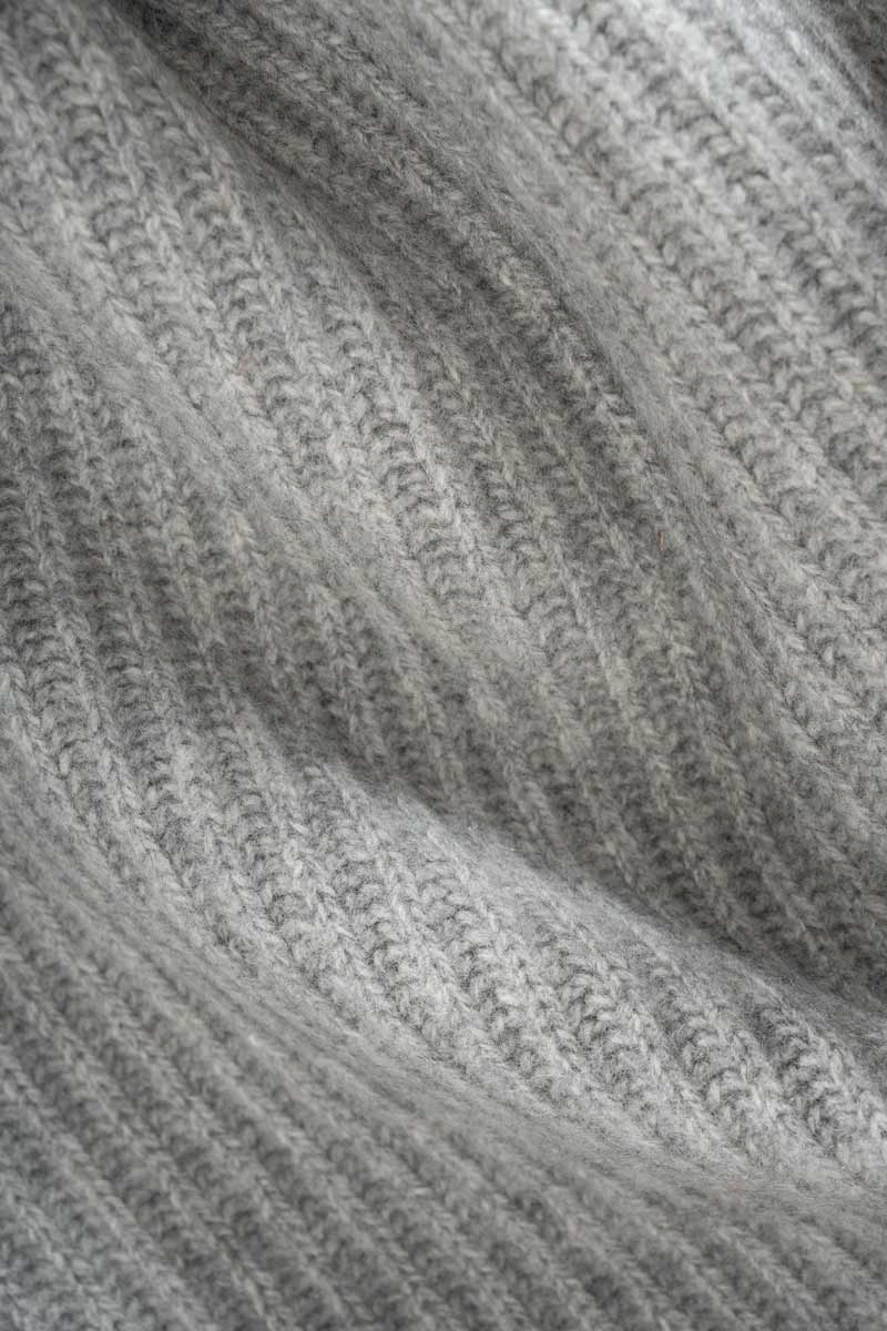 Maglione Girocollo Uomo Cashmere Sante - Rifò Lab Moda circolare made in Italy
Grigio Calce