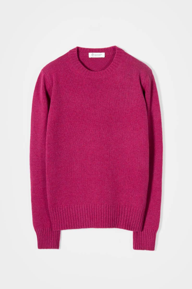 Maglia Donna Lana Rigenerata Laura - Rifò Lab Moda circolare made in Italy
Rosa Ciclamino