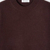 Maglia Uomo Lana Rigenerata Ferruccio - Rifò Lab Moda circolare made in Italy
Marrone Caffé
