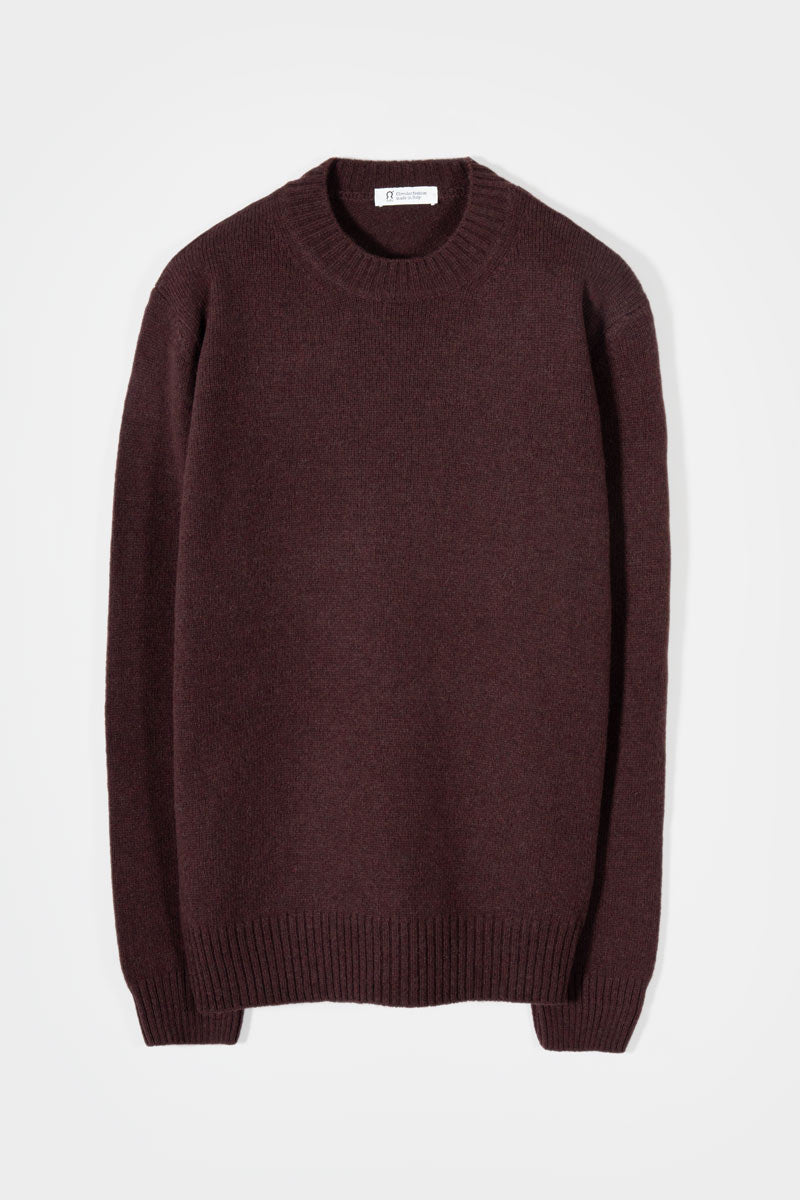 Maglia Uomo Lana Rigenerata Ferruccio - Rifò Lab Moda circolare made in Italy
Marrone Caffé