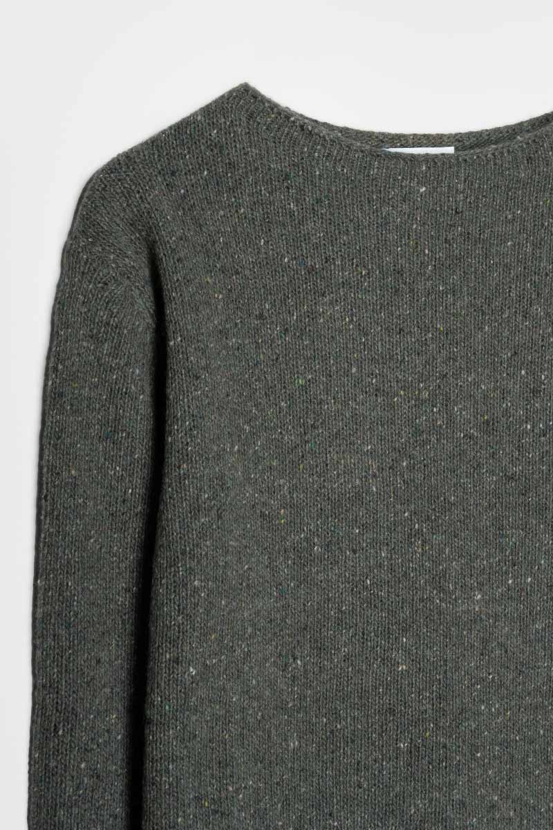 Maglia Donna Cashmere Rigenerato Eloisa Verde