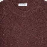 Maglia Girocollo Unisex Cashmere Rigenerato Alfredo Arancio Corten