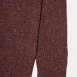 Maglia Girocollo Unisex Cashmere Rigenerato Alfredo Arancio Corten