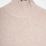 Beige Sabbia | Maglia Donna Cashmere Rigenerato Erminia