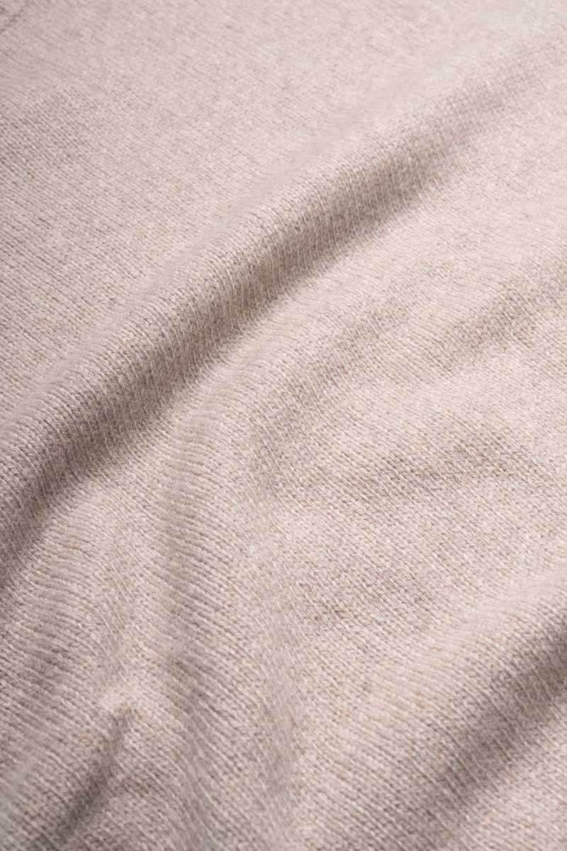 Beige Sabbia | Maglia Donna Cashmere Rigenerato Erminia