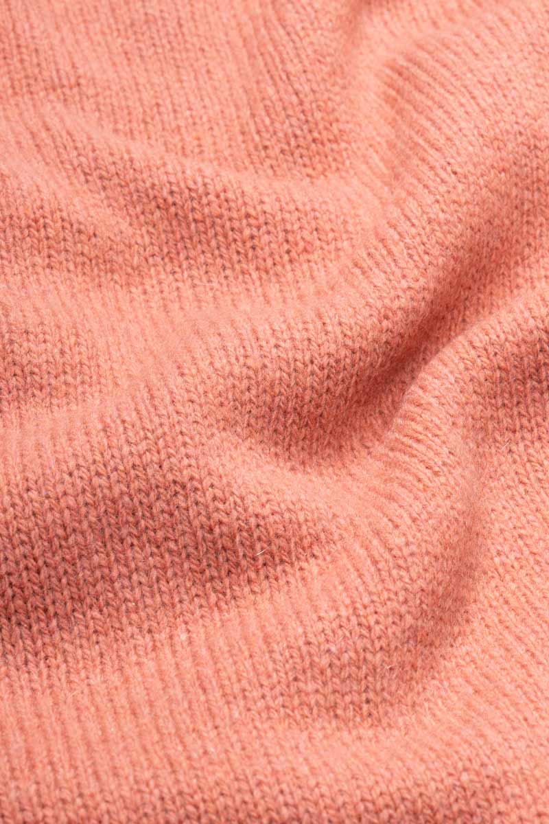 Maglia Donna Cashmere Rigenerato Erminia Rosa Pompelmo