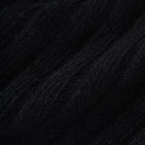 Maglia Donna Cashmere Rigenerato Luce Nero