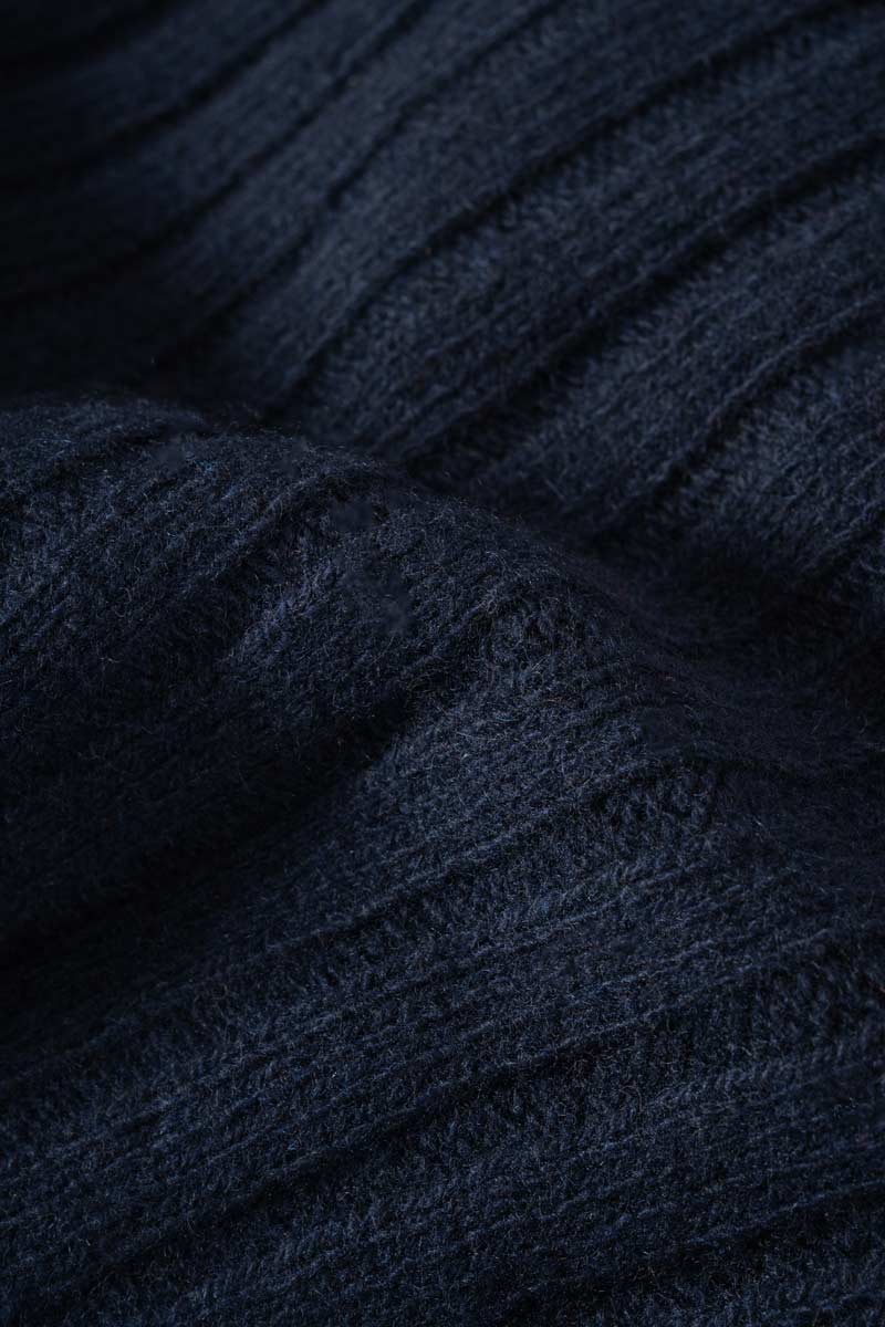 Maglia Donna Cashmere Rigenerato Luce Blu