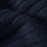 Maglia Donna Cashmere Rigenerato Luce Blu