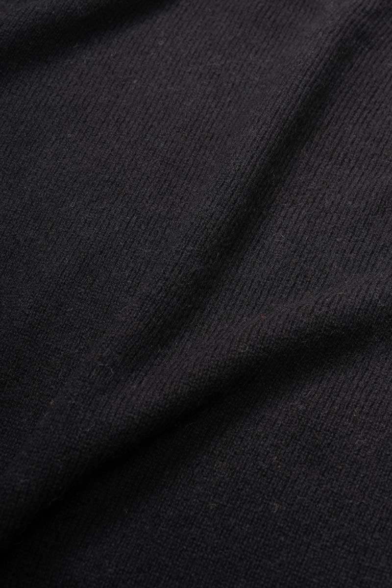 Nero Ardesia | Maglia Donna Cashmere Rigenerato Silvia