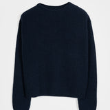 Maglia Donna Cashmere Rigenerato Melissa Blu