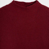 Maglia Donna Cashmere Rigenerato Melissa Rosso - Rifò Lab Moda circolare made in Italy