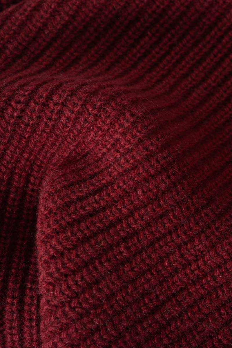 Maglia Donna Cashmere Rigenerato Melissa Rosso - Rifò Lab Moda circolare made in Italy