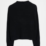 Maglia Donna Cashmere Rigenerato Melissa Nero