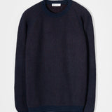 Maglione Cashmere Uomo Invernale Girocollo Amedeo - Rifò Lab Moda circolare made in Italy
Bicolor Blu Marrone 