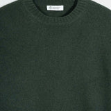 Maglia Uomo Cashmere Rigenerato Romeo Verde Muschio